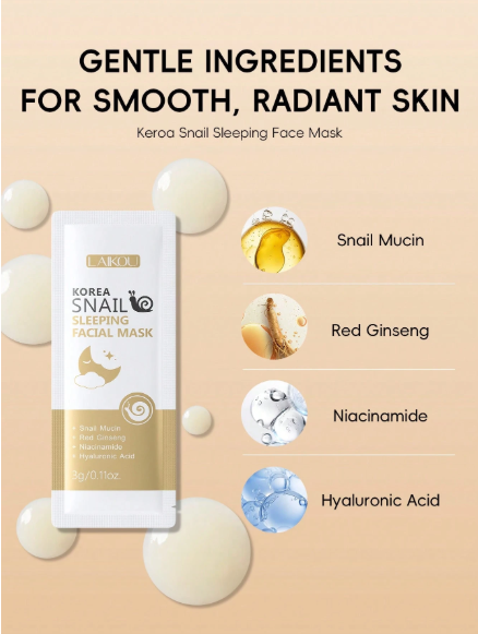 Korean Snail Skincare Set (8Pcs set)