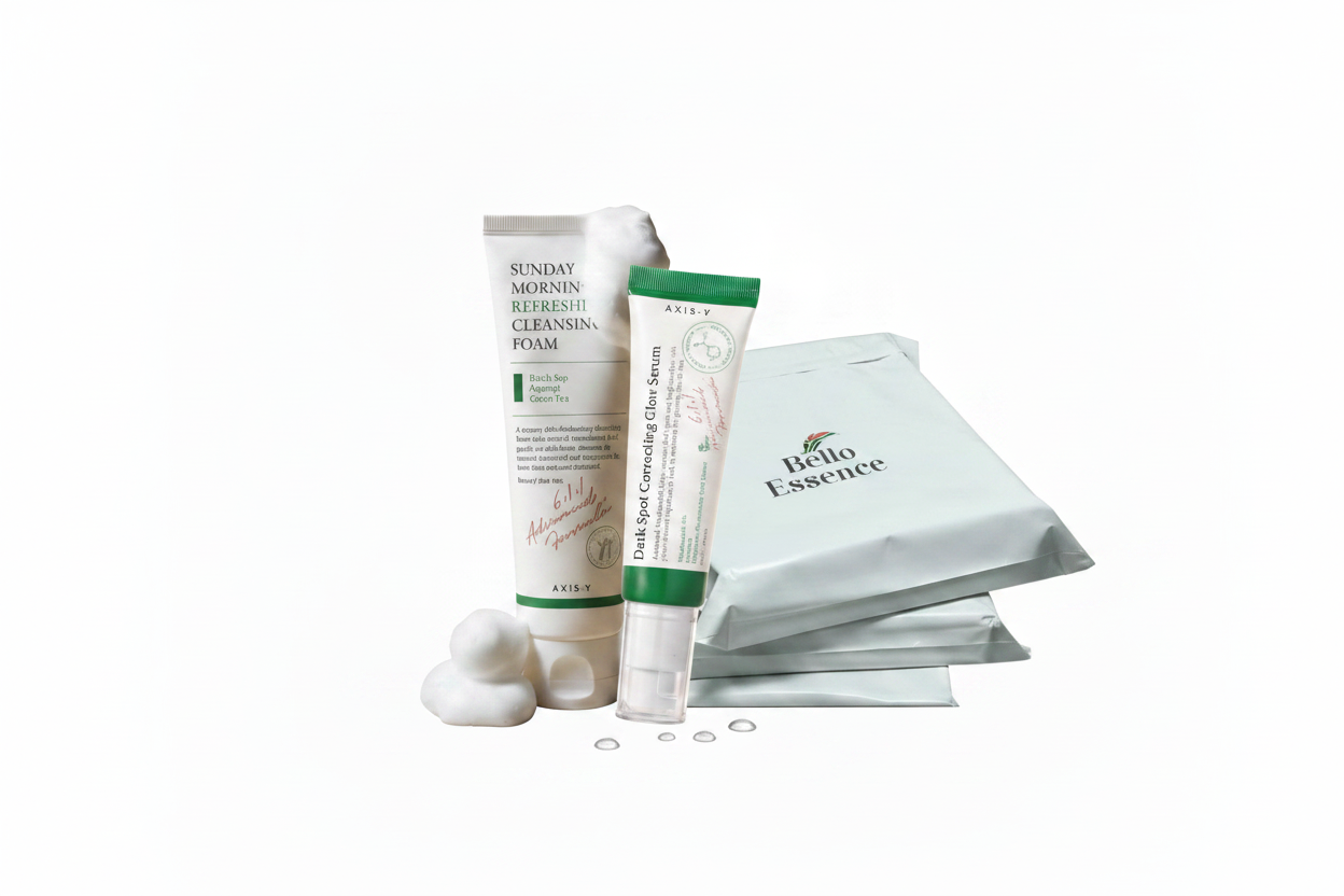 Axis-Y Dark Spot Correcting Glow Serum & Cleansing Foam